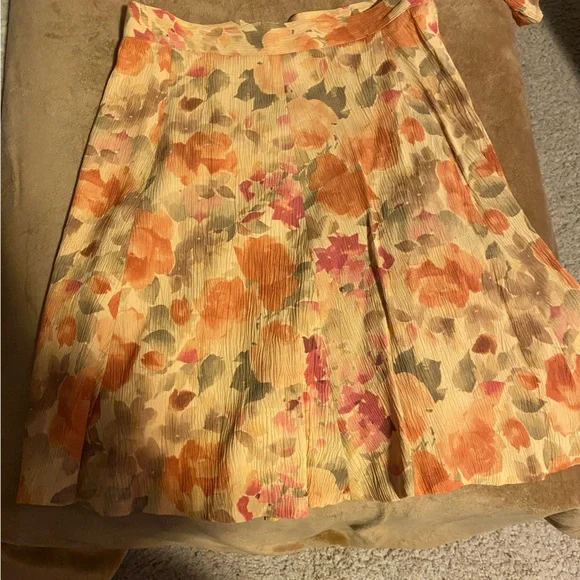 Ann Taylor Skirt And Top Matching Set Sz 10 - Picture 7 of 8